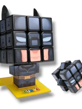 Batman Cube Puzzle - Black and Blue Character Cube